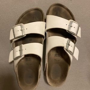 White Birkenstocks
